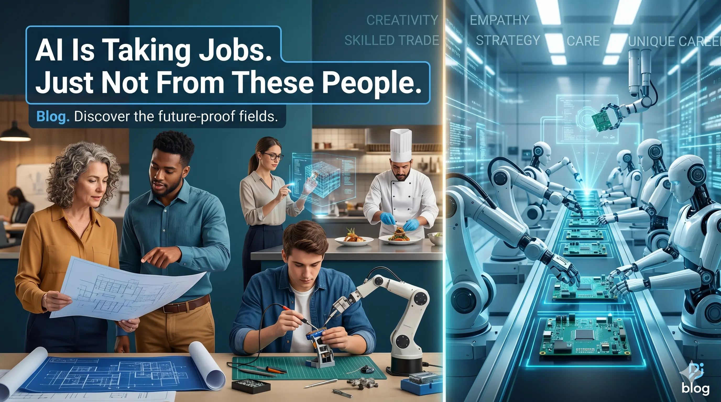 AI Is Taking Jobs - Just Not From These People