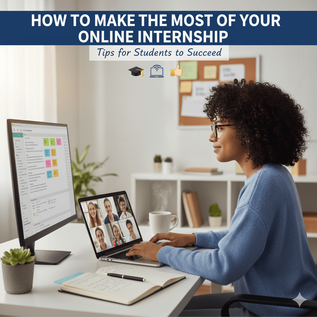 How to Make the Most of Your Online Internship: Tips for Students to Succeed