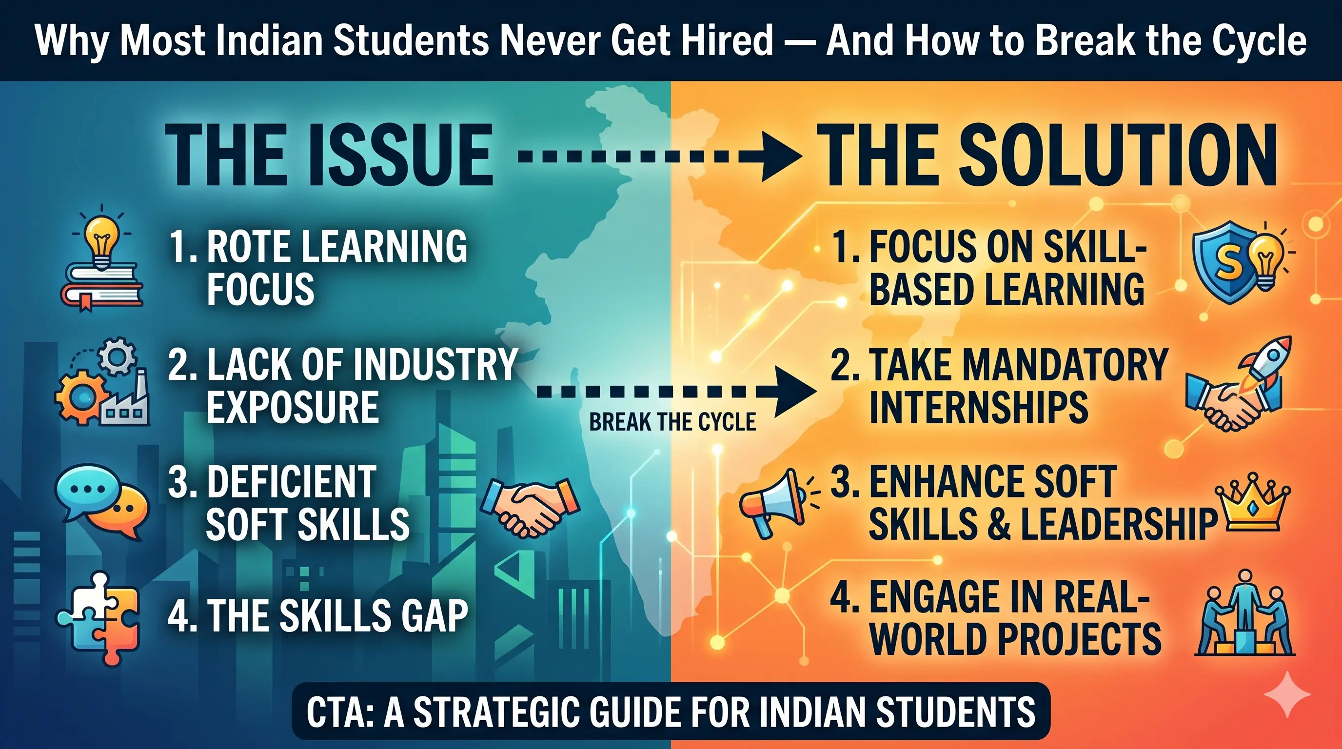 Why Most Indian Students Never Get Hired - And How to Break the Cycle