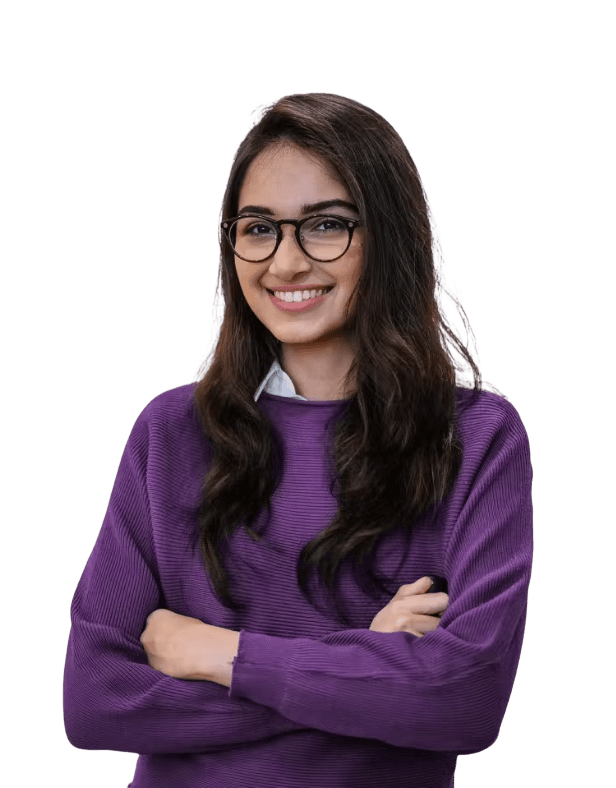 Student smiling